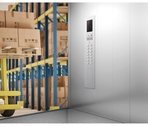 有机房载货电梯图片machine room frelght elevator